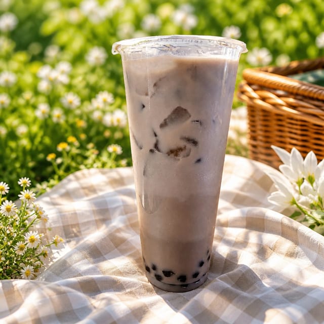 Taro Milk Tea.