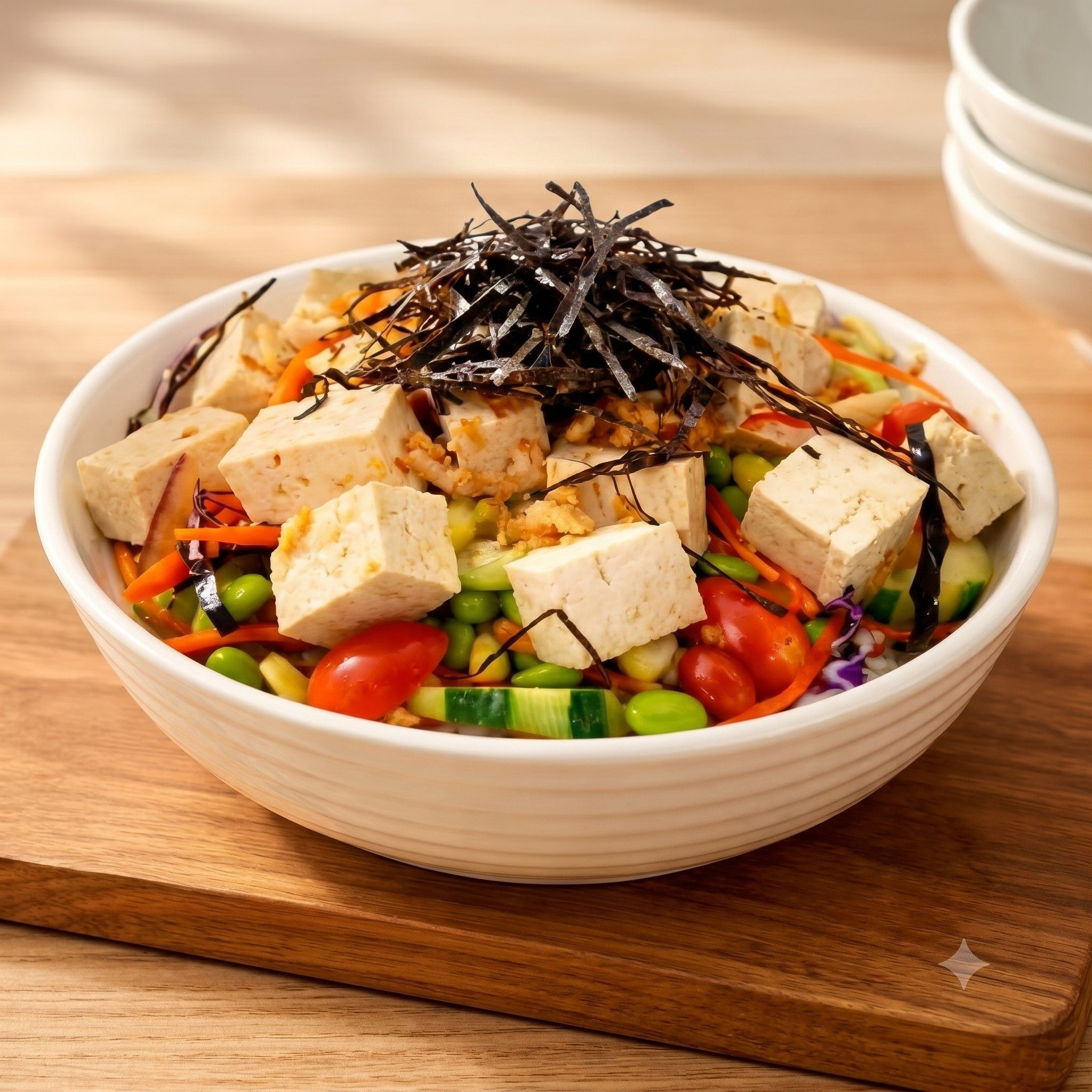 Tofu Vegetable Bowl.